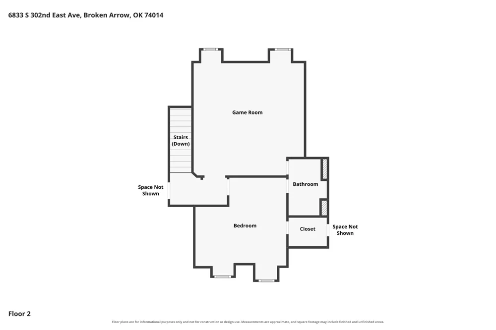 6833 S 302nd EastAvenue Broken Arrow, OK 74014