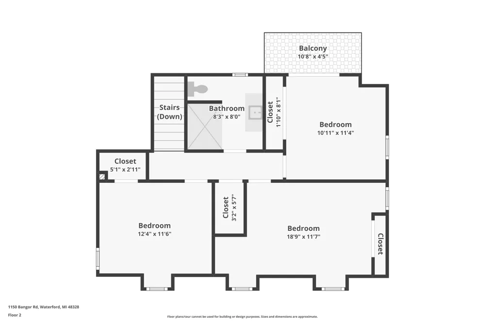 1150 Bangor Road Waterford, MI 48328