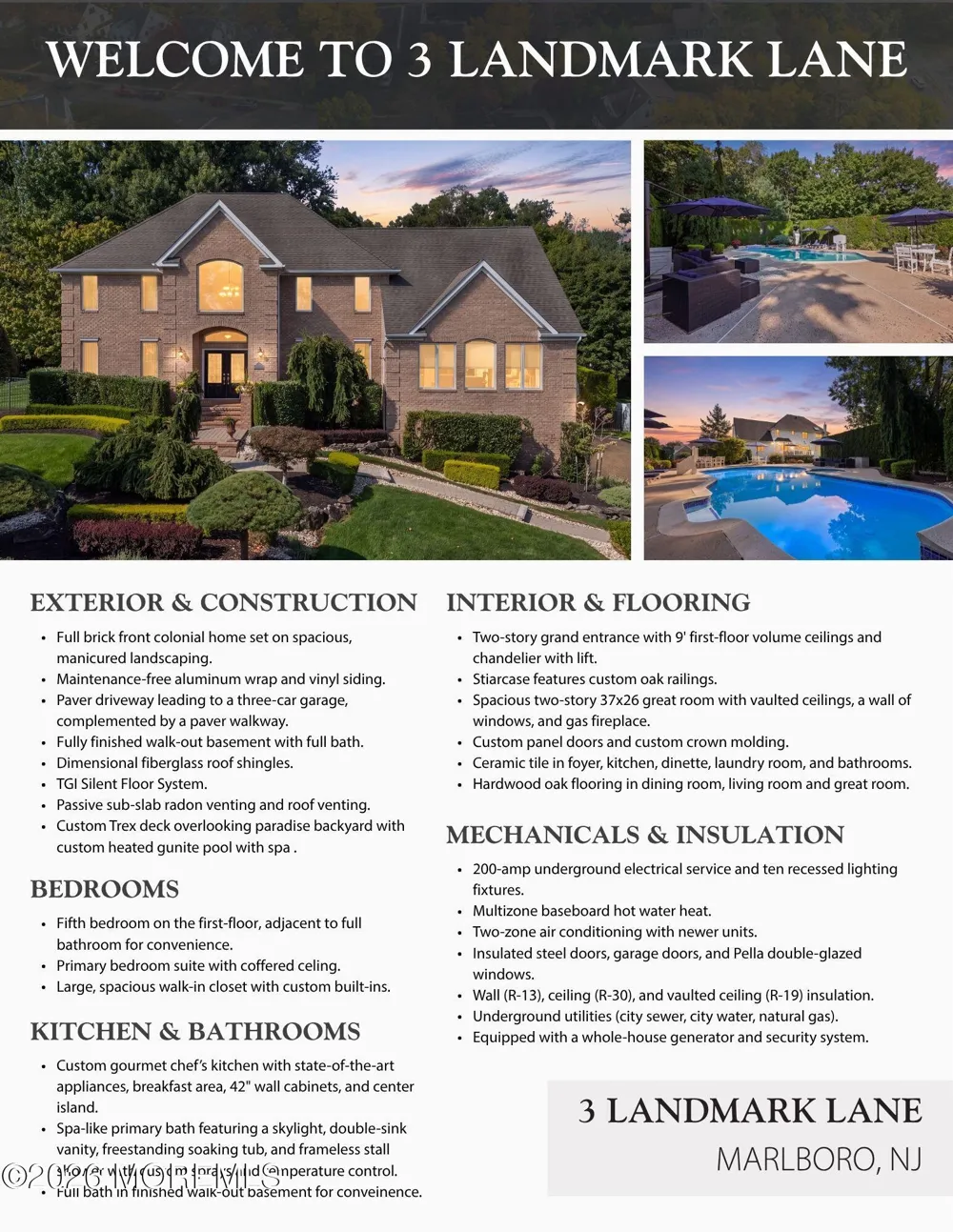 3 Landmark Lane Marlboro, NJ 07746