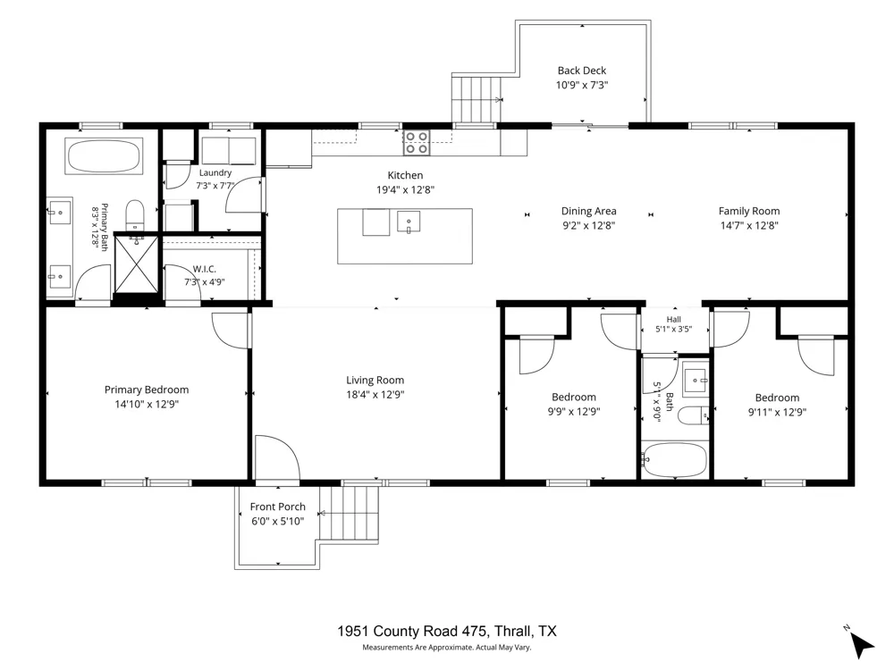 1951 County Road 475 Thrall, TX 76578