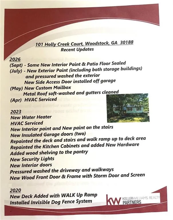 101 Holly Creek Court Woodstock, GA 30188