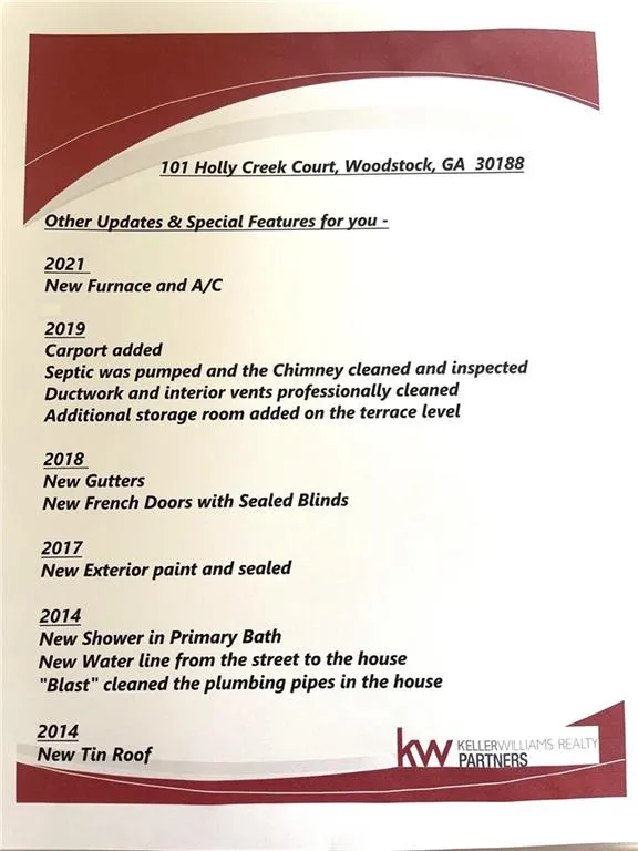 101 Holly Creek Court Woodstock, GA 30188
