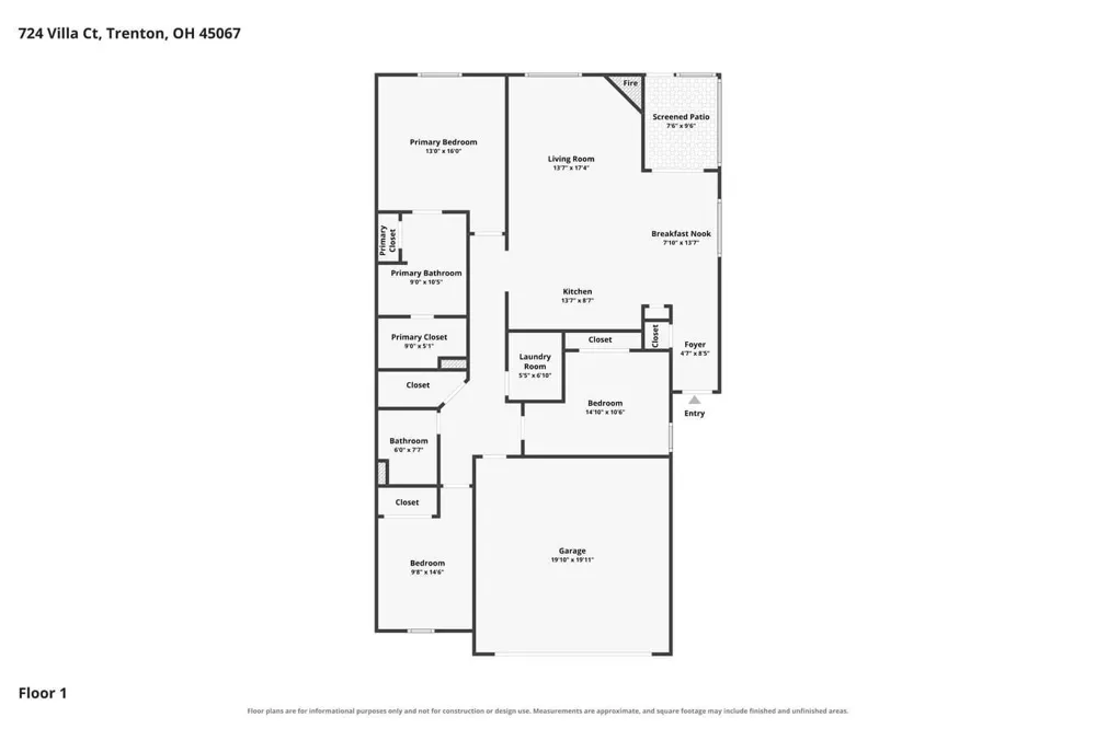 724 Villa Court Trenton, OH 45067