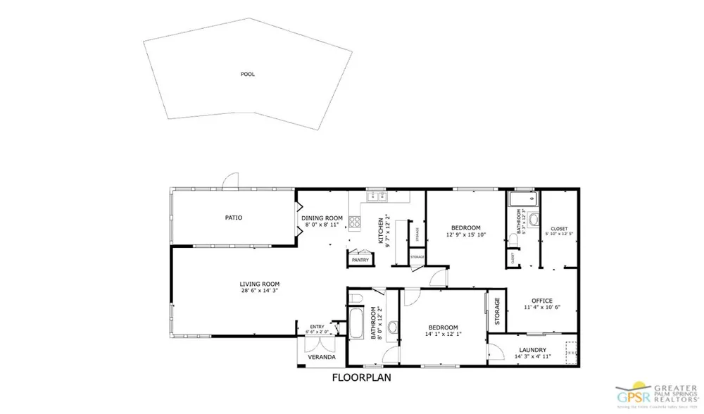 1163 Calle Marcus Palm Springs, CA 92262