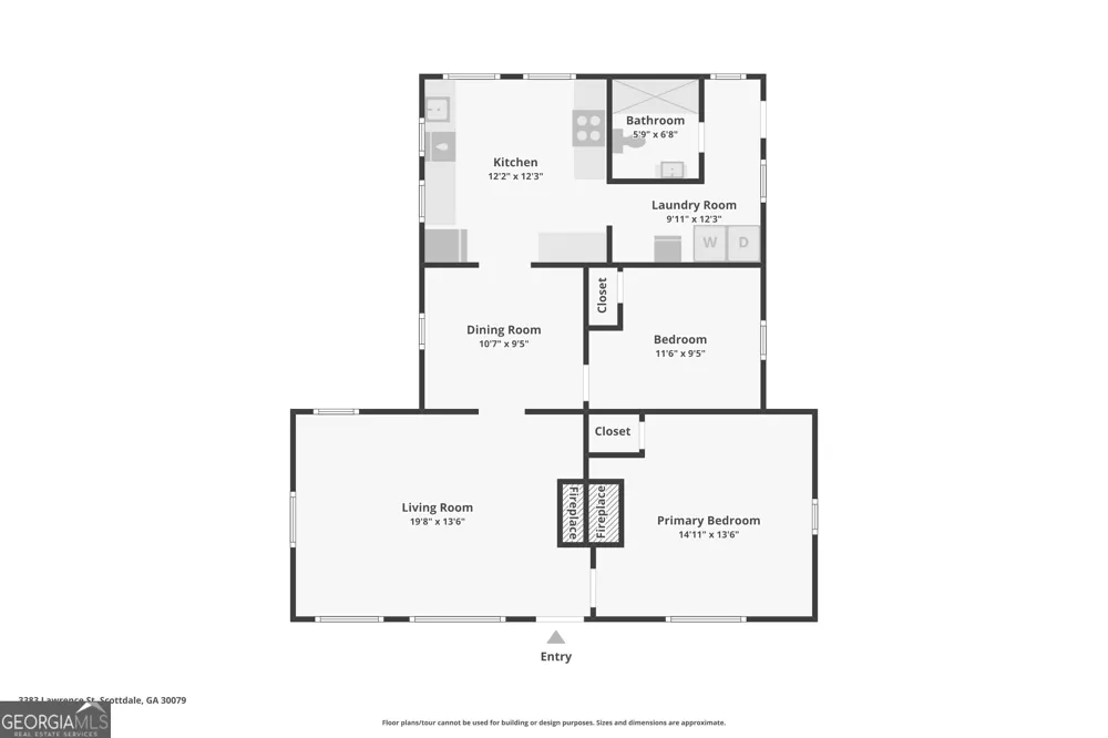 3383 Lawrence ST Scottdale, GA 30079