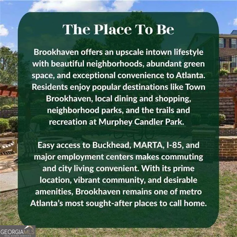 3606 Ashcroft BND NE Brookhaven, GA 30319