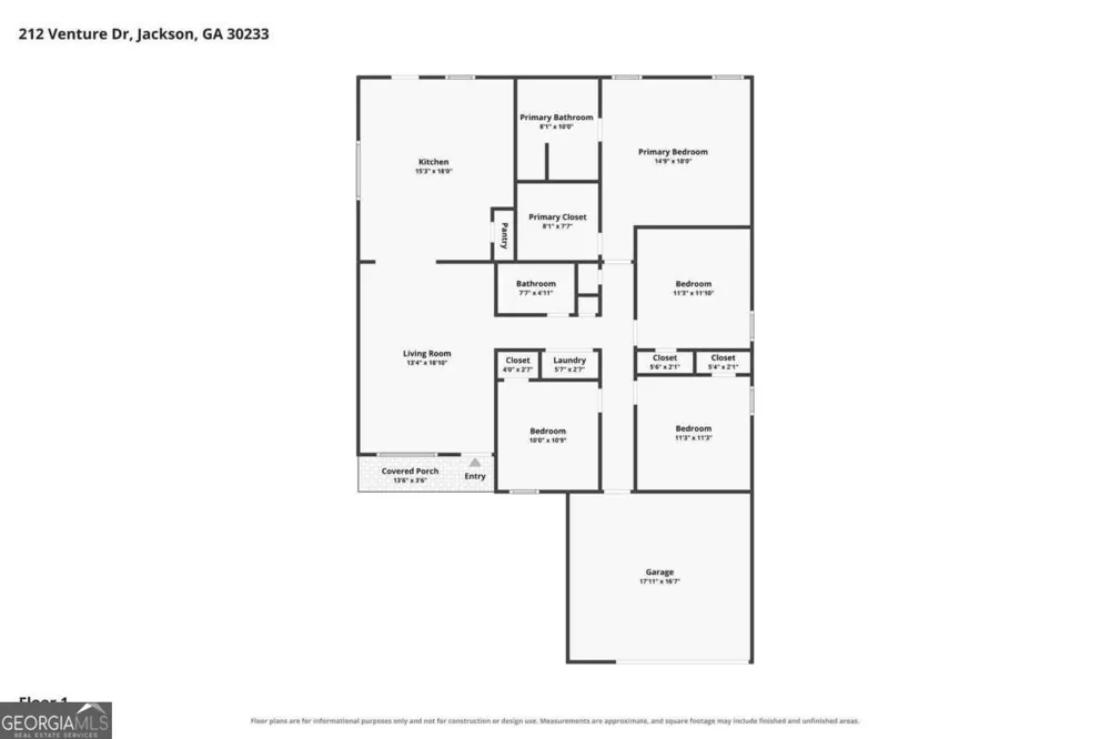 212 Venture DR Jackson, GA 30233