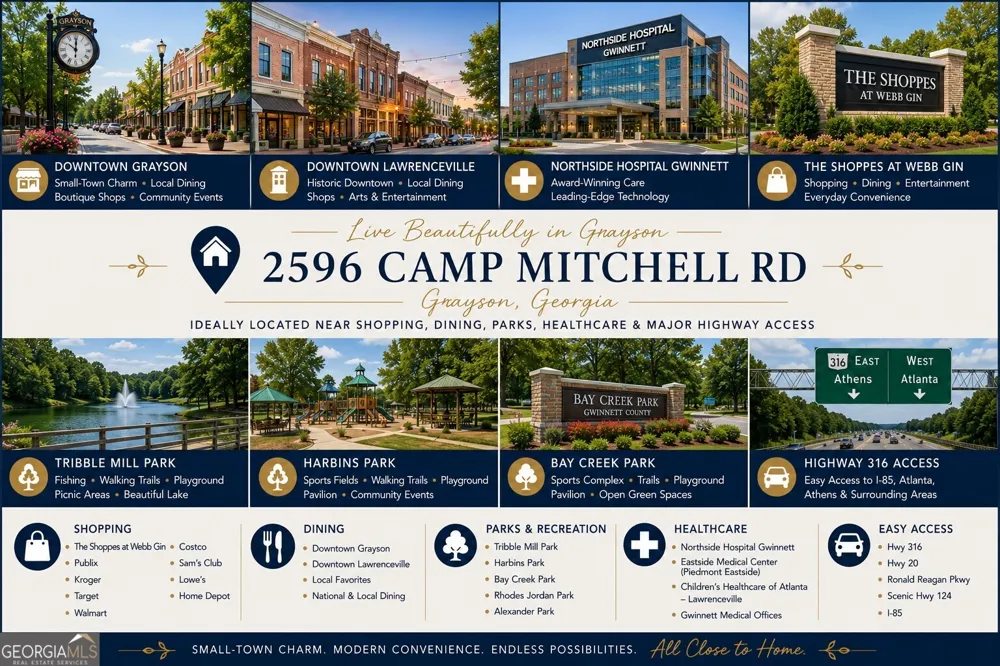 2596 Camp Mitchell RD Grayson, GA 30017