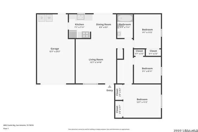 4802 Castle Brg San Antonio, TX 78218