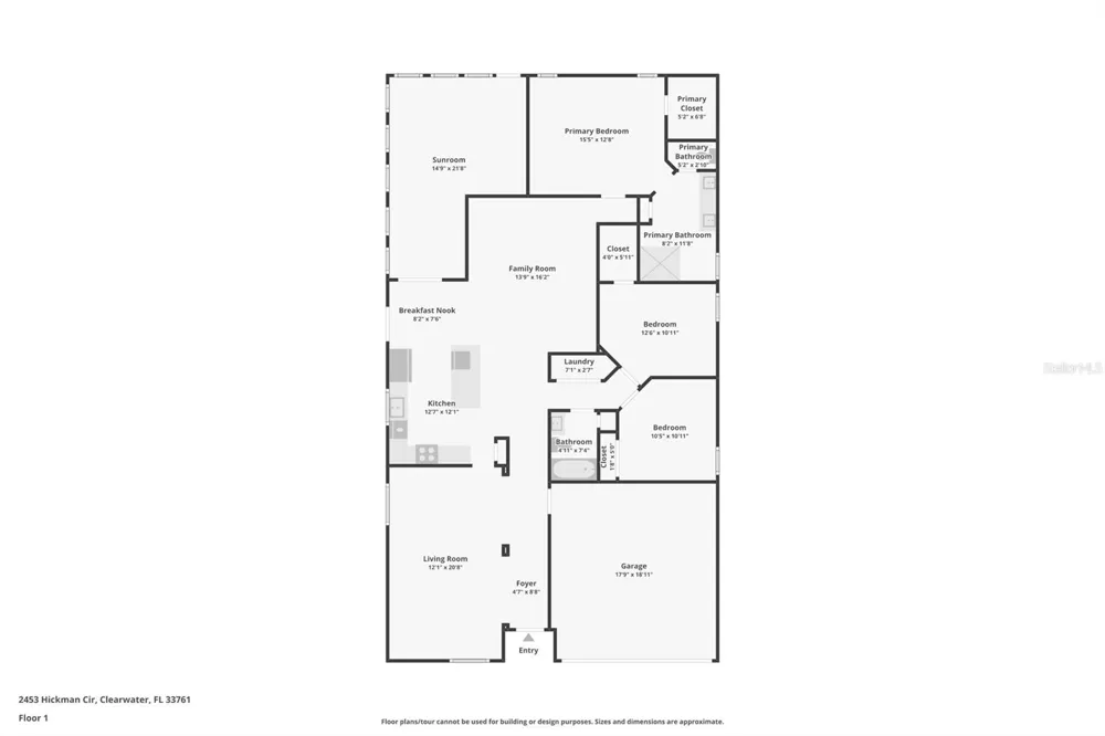 2455 HICKMAN CIRCLE Clearwater, FL 33761