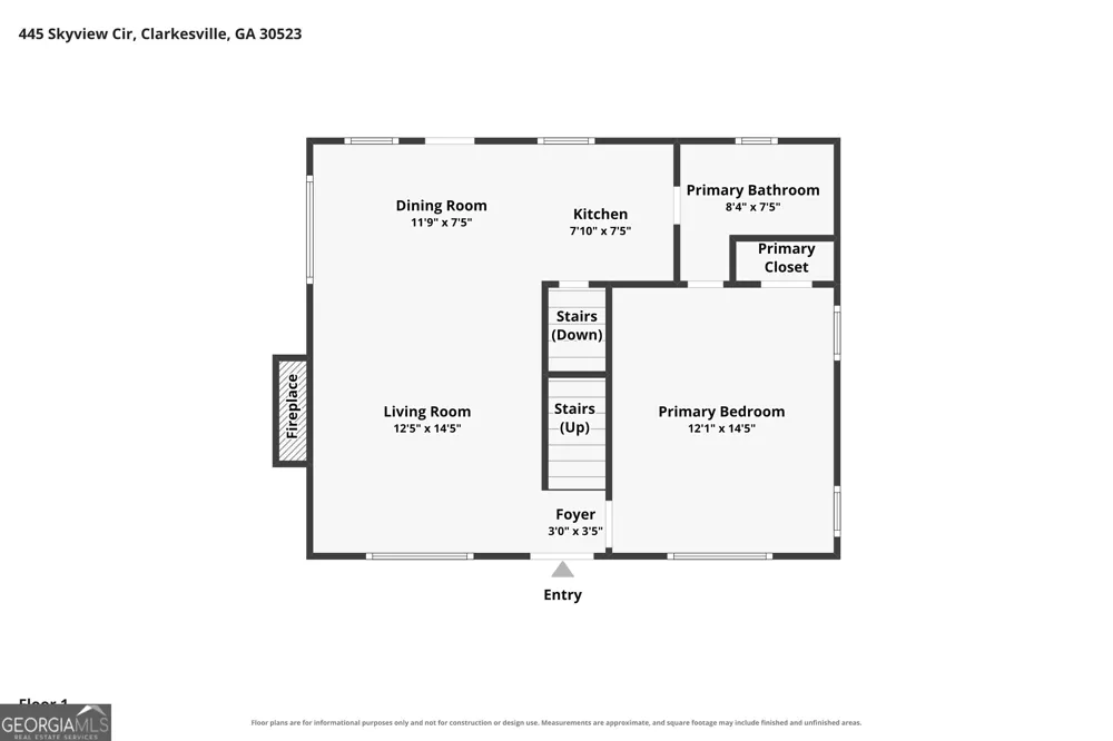 445 Skyview CIR Clarkesville, GA 30523
