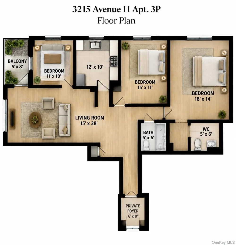 3215 H AVENUE #3p Brooklyn, NY 11210