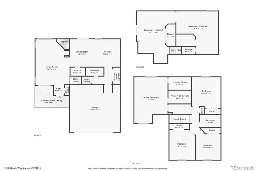 5916 S Zante Way Aurora, CO 80015