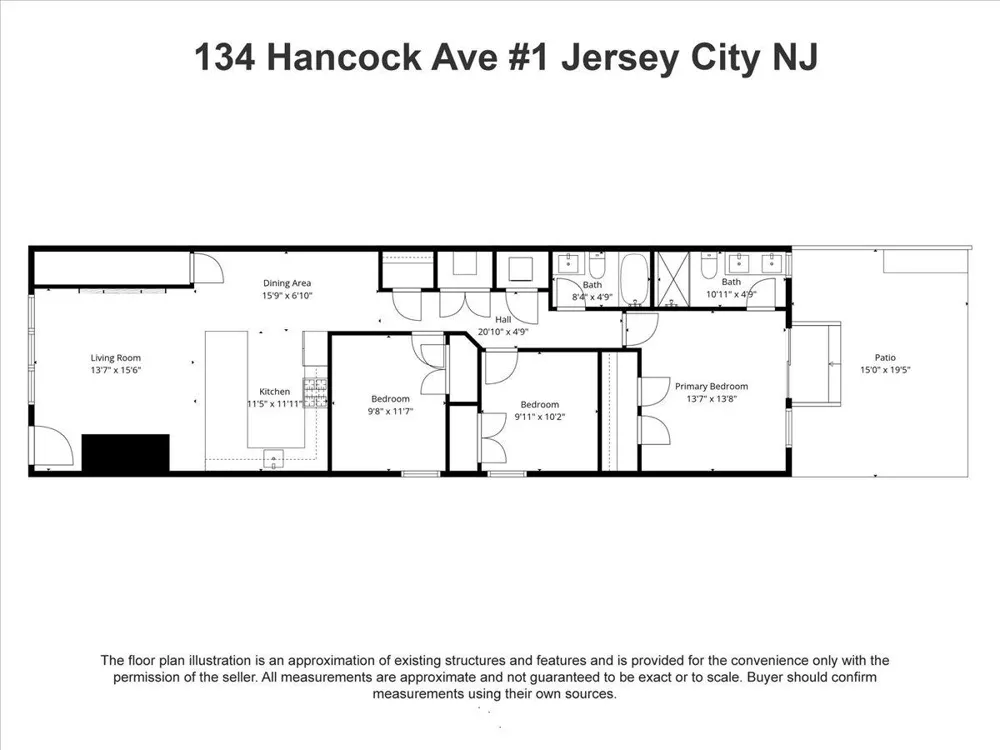 134 HANCOCK AVE Jersey City, NJ 07307