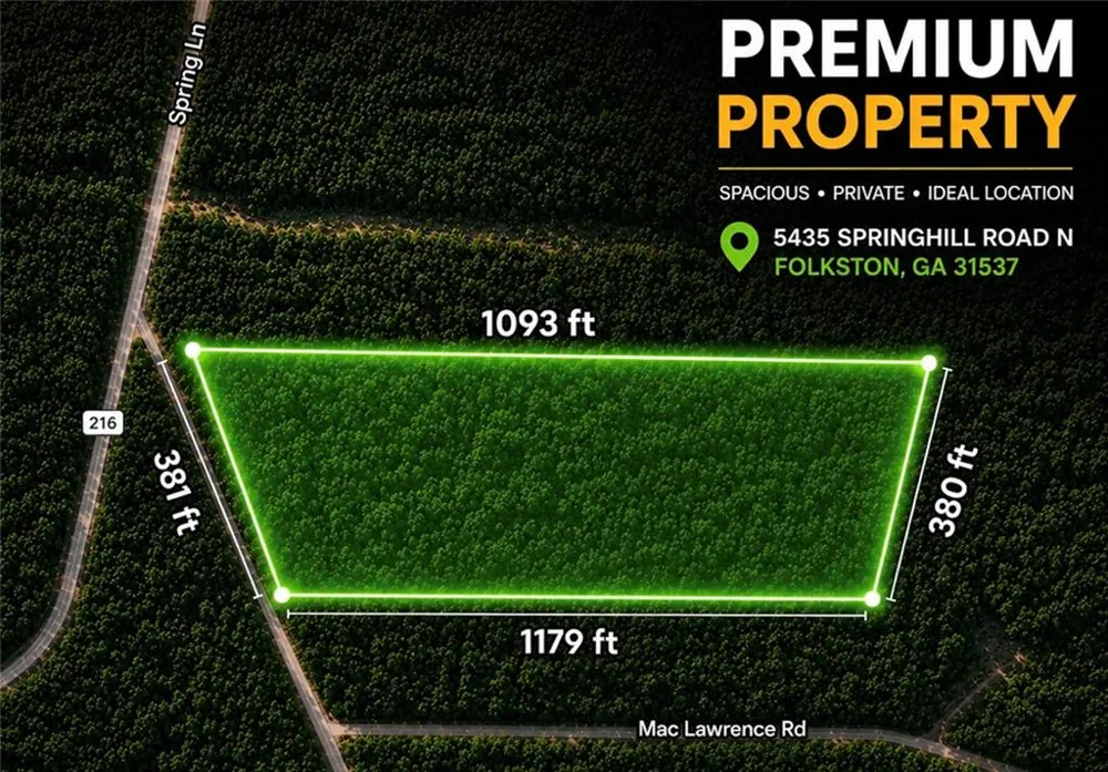 5435 Springhill Road Folkston, GA 31537