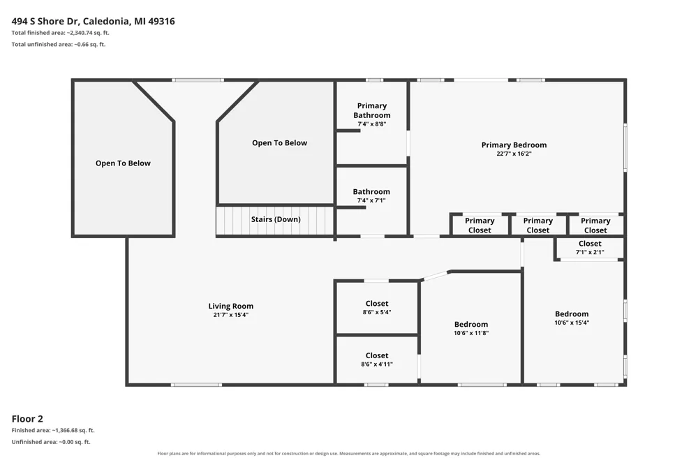 494 S Shore Drive Caledonia, MI 49316