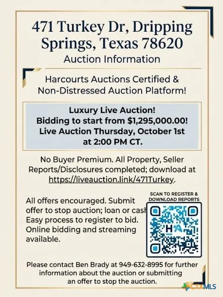 471 Turkey Drive Dripping Springs, TX 78620