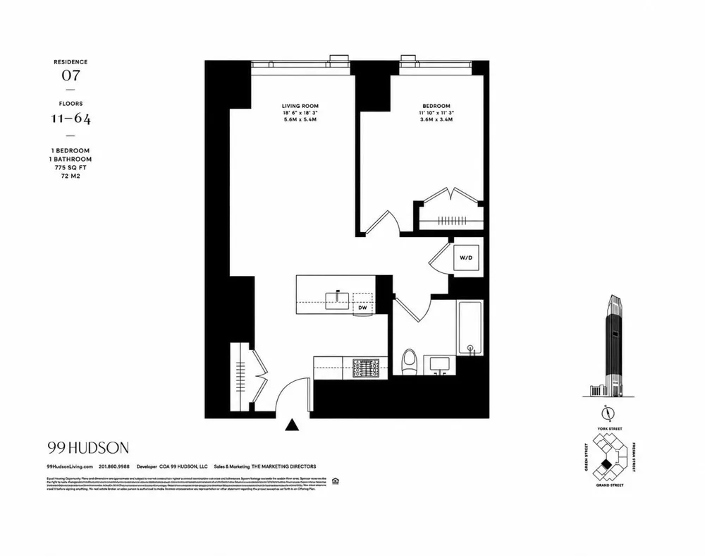99 HUDSON ST Jersey City, NJ 07302