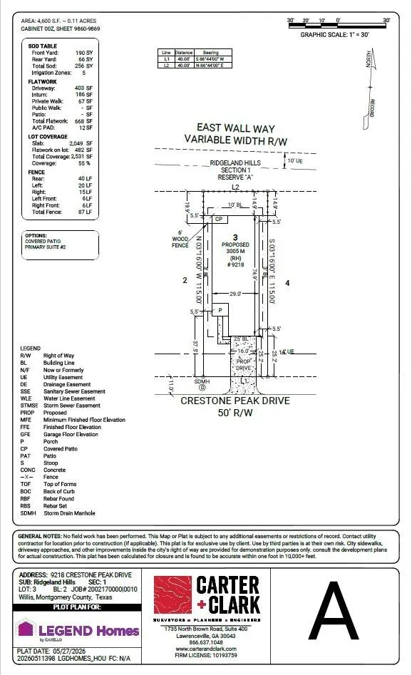 9218 Crestone Peak Drive Willis, TX 77318