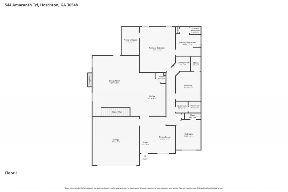 544 Amaranth Trail Hoschton, GA 30548