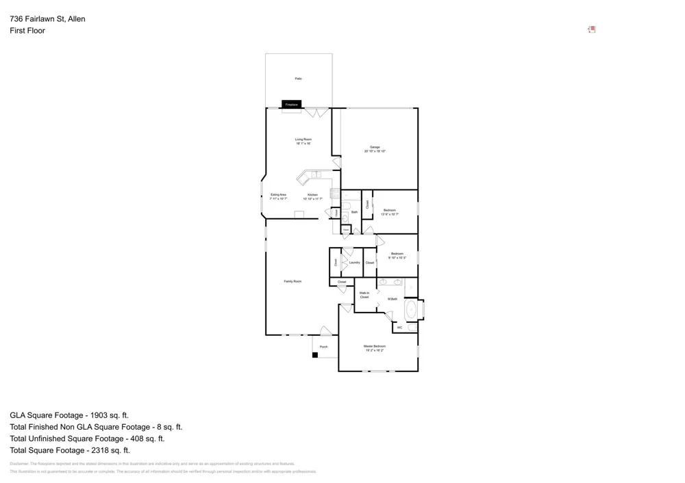 736 Fairlawn Street Allen, TX 75002