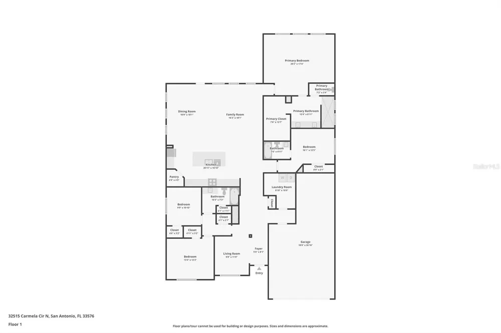 32515 CARMELA CIRCLE San Antonio, FL 33576