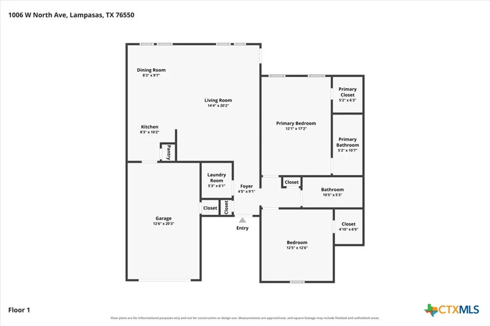 1006 W North Avenue Lampasas, TX 76550