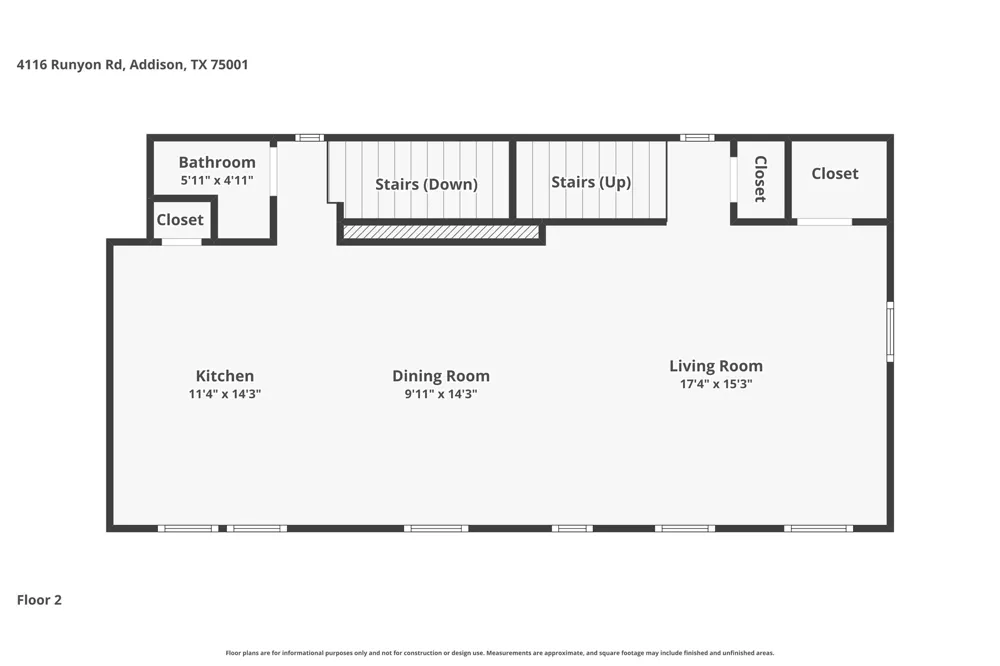 4116 Runyon Road Addison, TX 75001