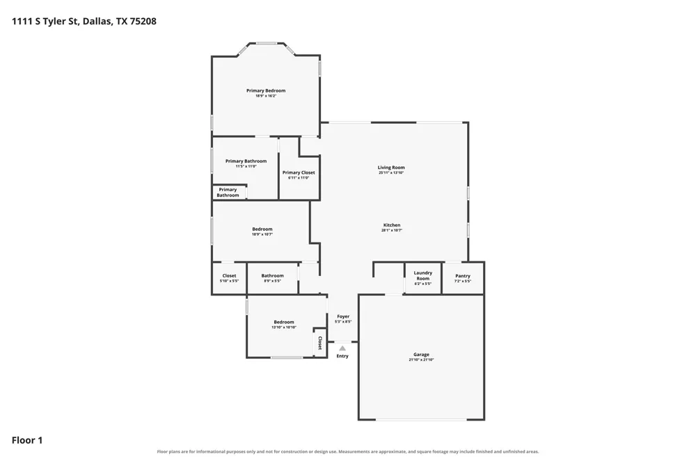 1111 S Tyler Street Dallas, TX 75208