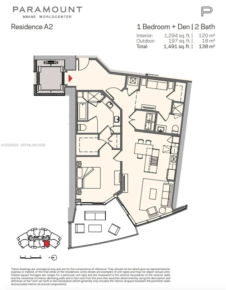 851 NE 1 #1810 Miami, FL 33132