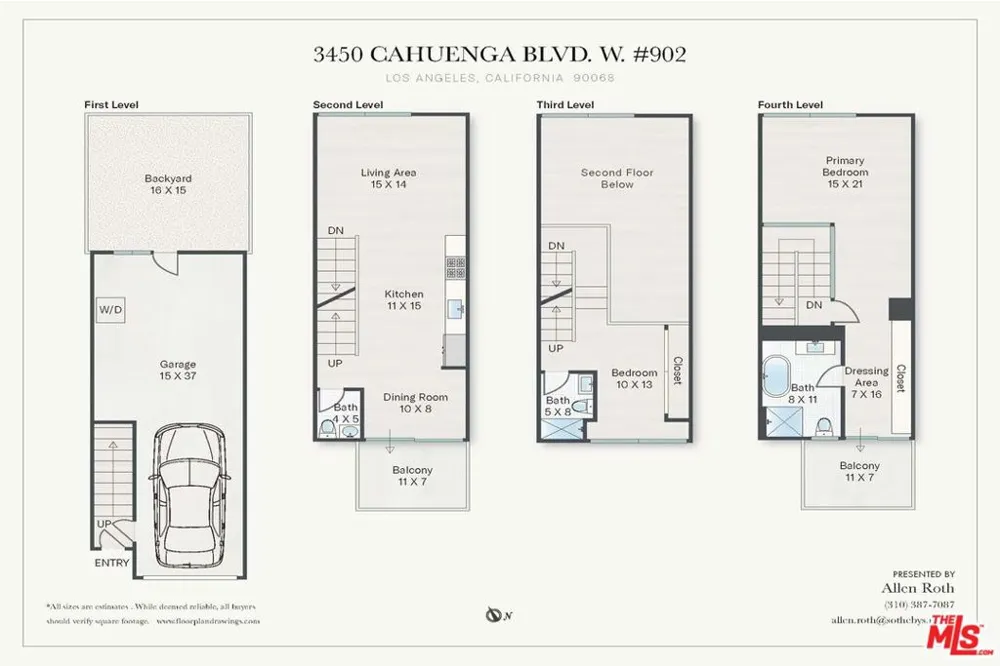 3450 Cahuenga Boulevard #902 Los Angeles, CA 90068