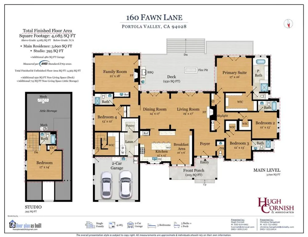160 Fawn Lane Portola Valley, CA 94028