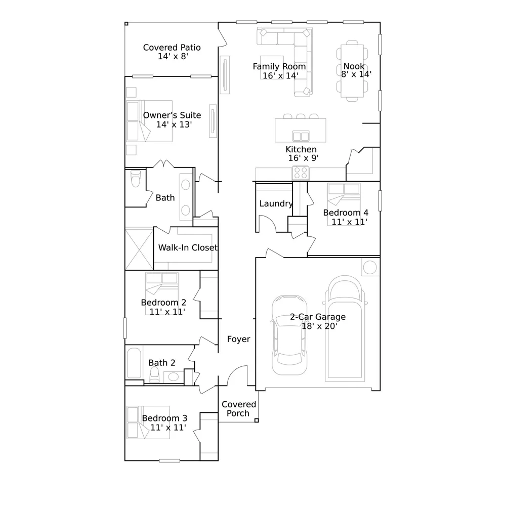 2652 Ivory Branch Lane Fort Worth, TX 76108