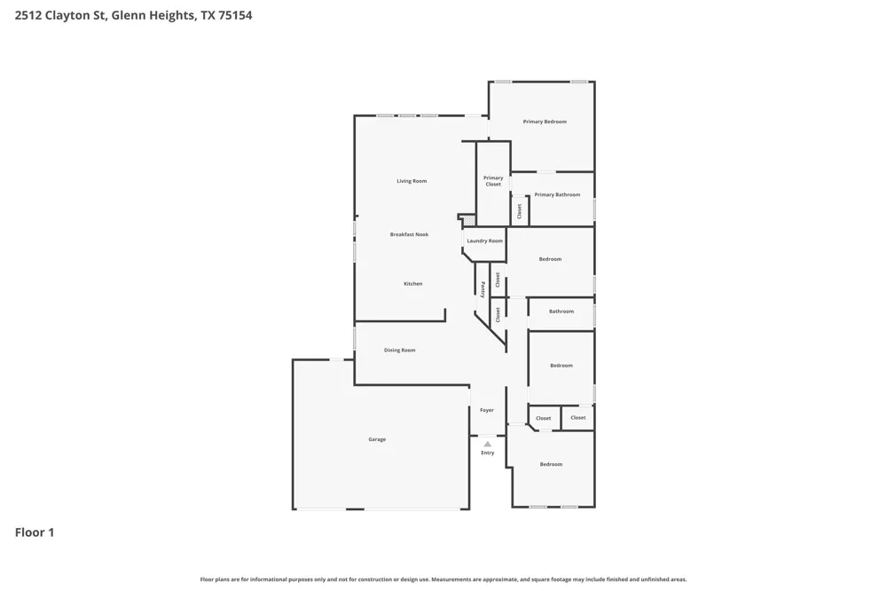 2512 Clayton Street Glenn Heights, TX 75154
