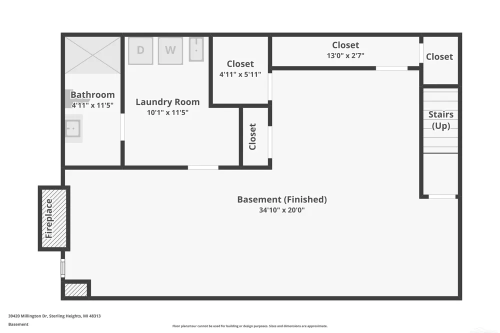 39420 millington Drive Sterling Heights City, MI 48313