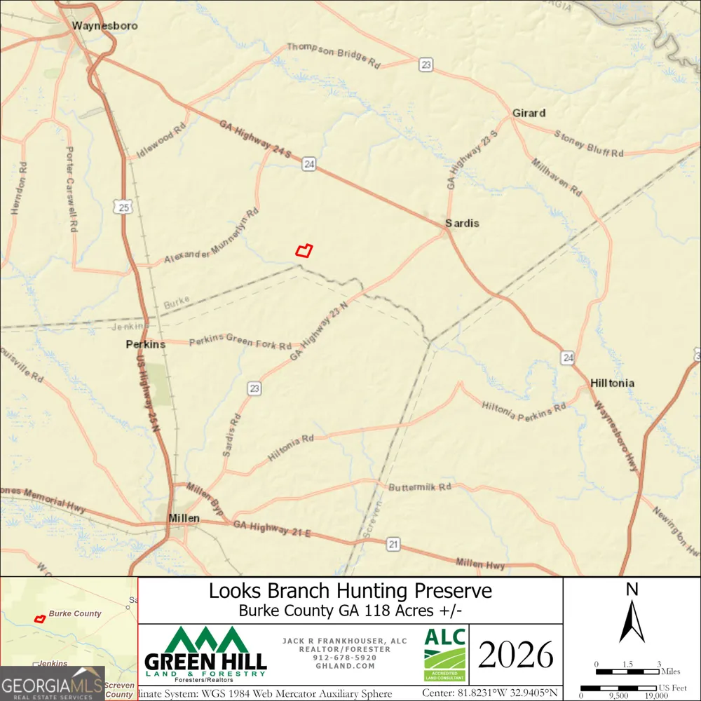 1362 Doyle RD Sardis, GA 30456