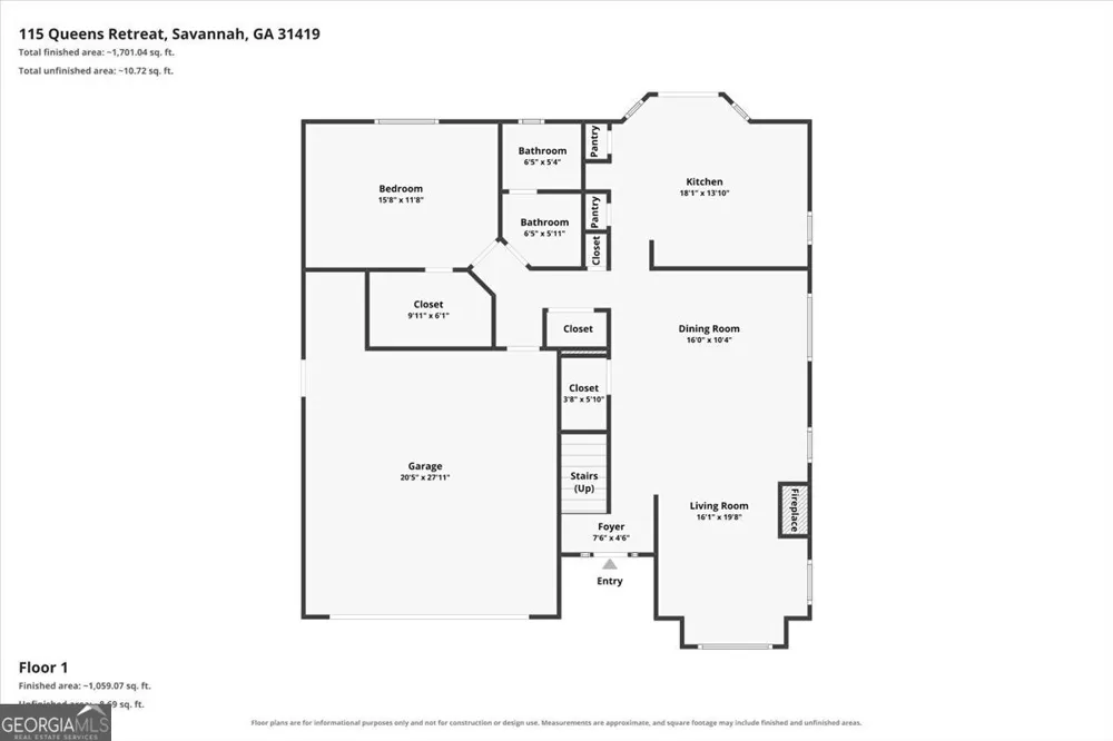 115 Queens Retreat Savannah, GA 31419