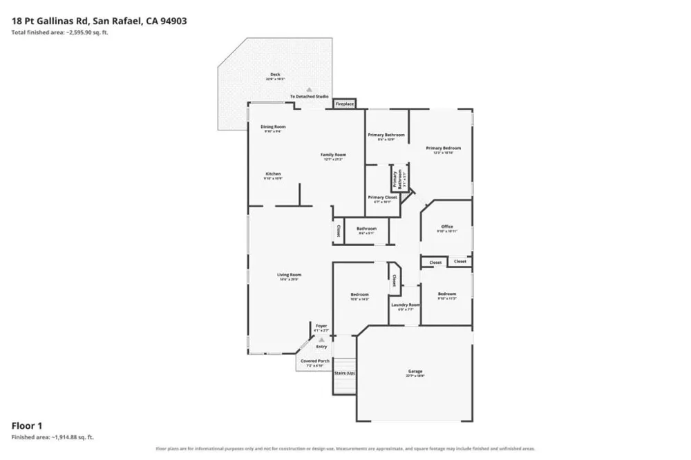 18 Point Gallinas Road San Rafael, CA 94903