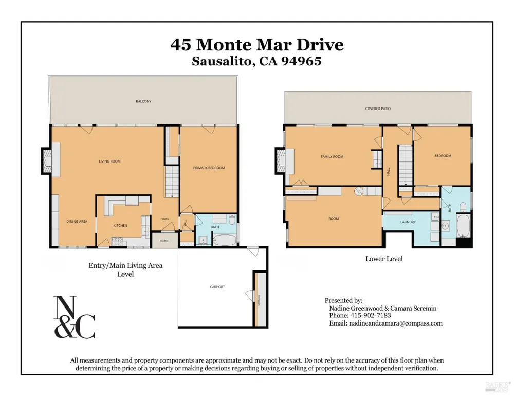 45 Monte Mar Drive Sausalito, CA 94965