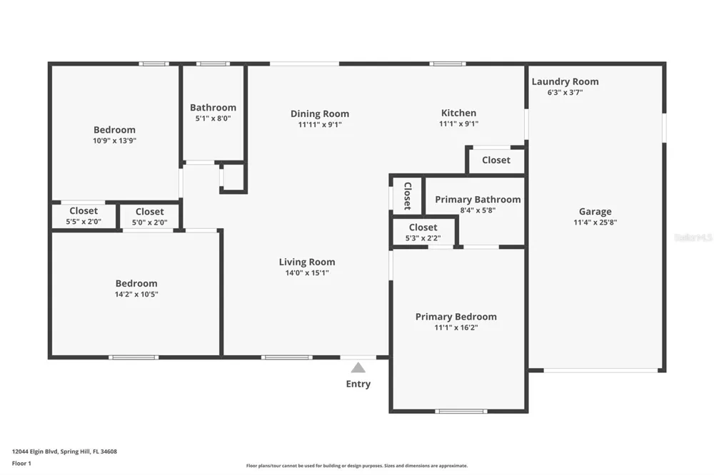 12044 ELGIN BOULEVARD Spring Hill, FL 34608