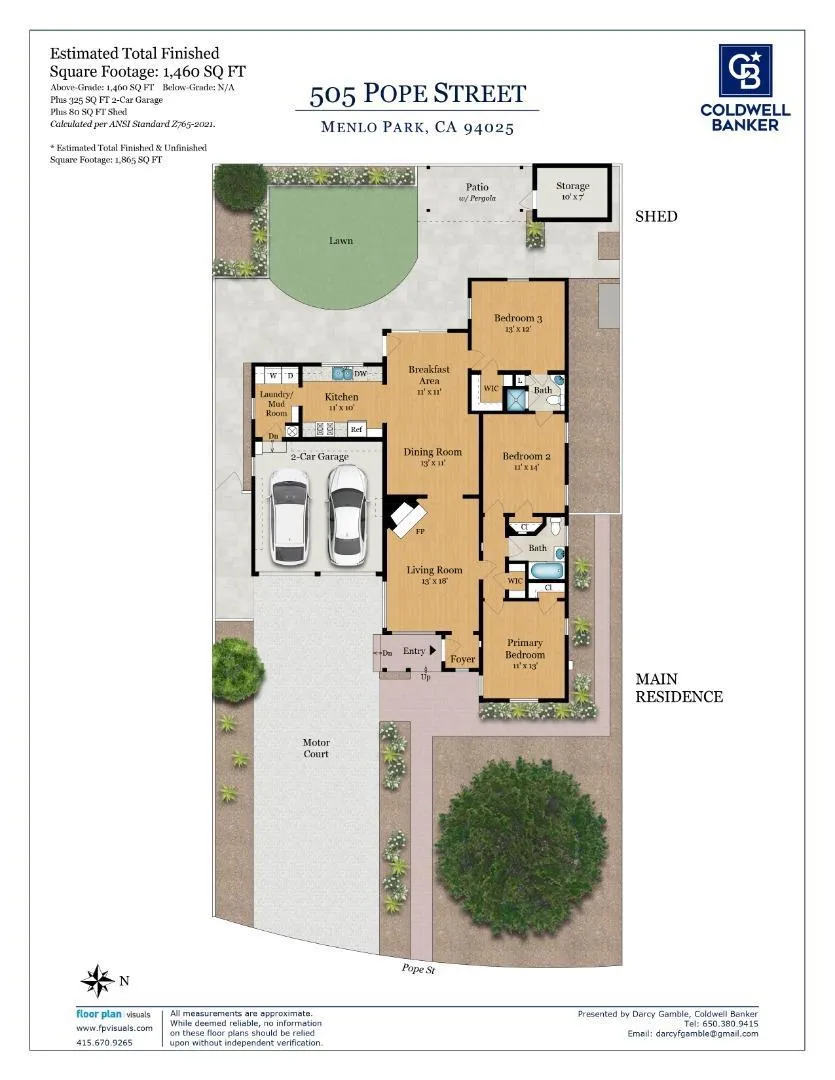 505 Pope Street Menlo Park, CA 94025