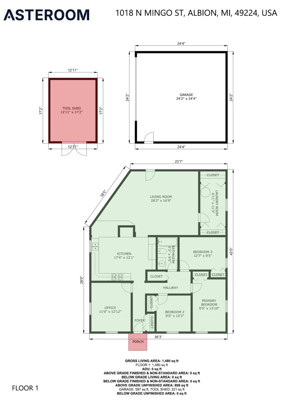 1018 Mingo Street Albion, MI 49224