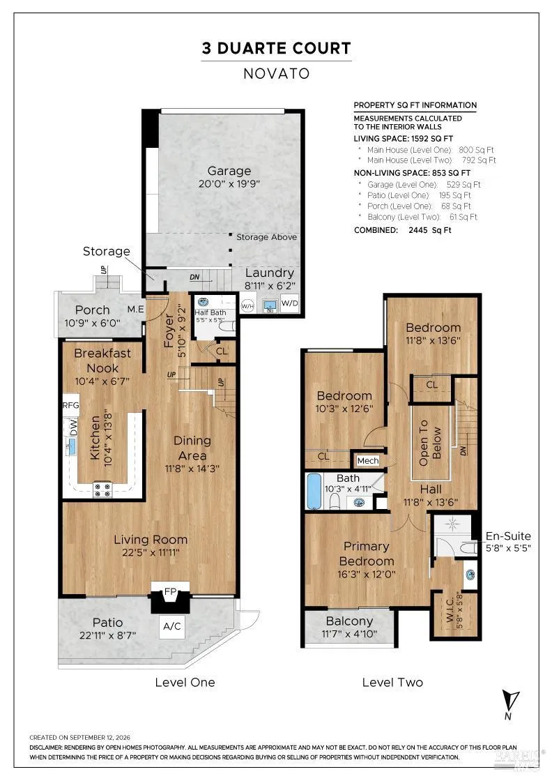 3 Duarte Court Novato, CA 94949