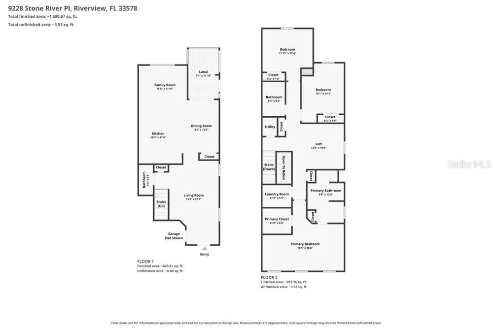 9228 STONE RIVER PLACE Riverview, FL 33578