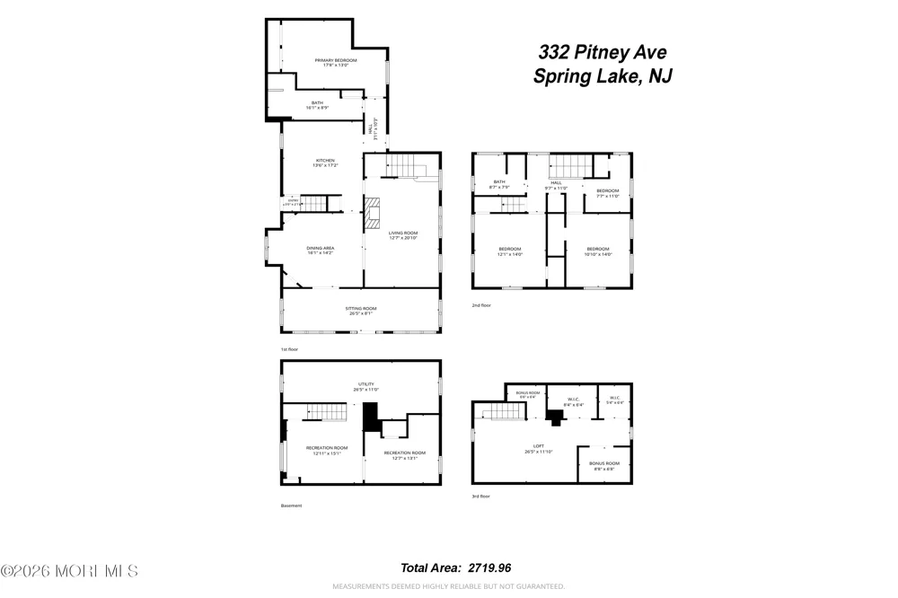 332 Pitney Avenue Spring Lake, NJ 07762