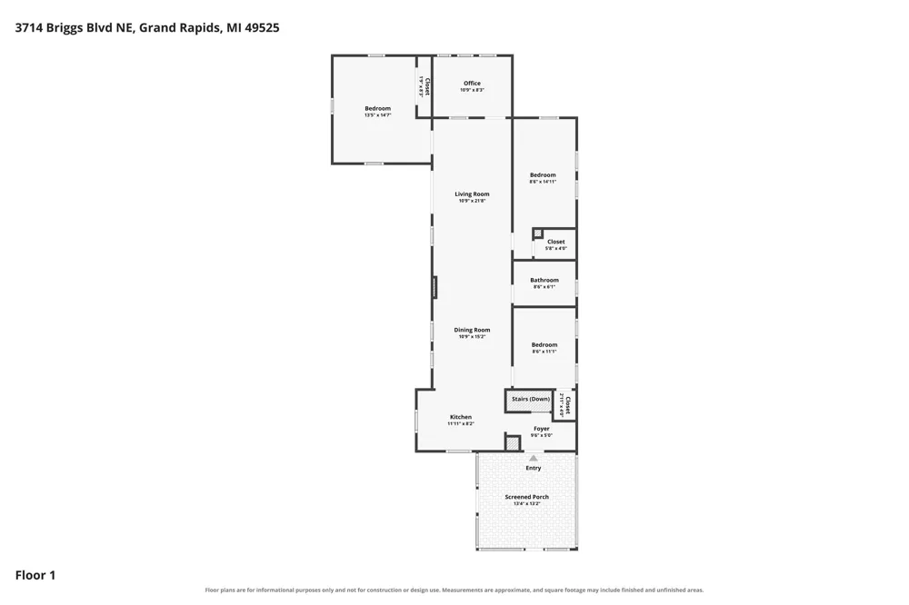 3714 Briggs Boulevard NE Plainfield Charter Township, MI 49525