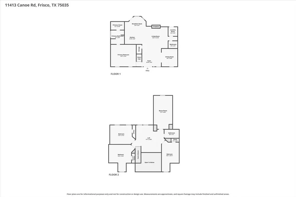 11413 Canoe Road Frisco, TX 75035