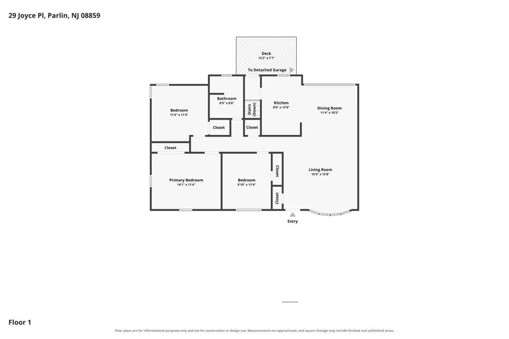 29 Joyce Place Sayreville, NJ 08859