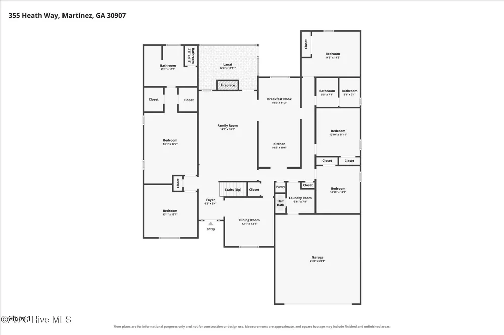 355 Heath Way Martinez, GA 30907