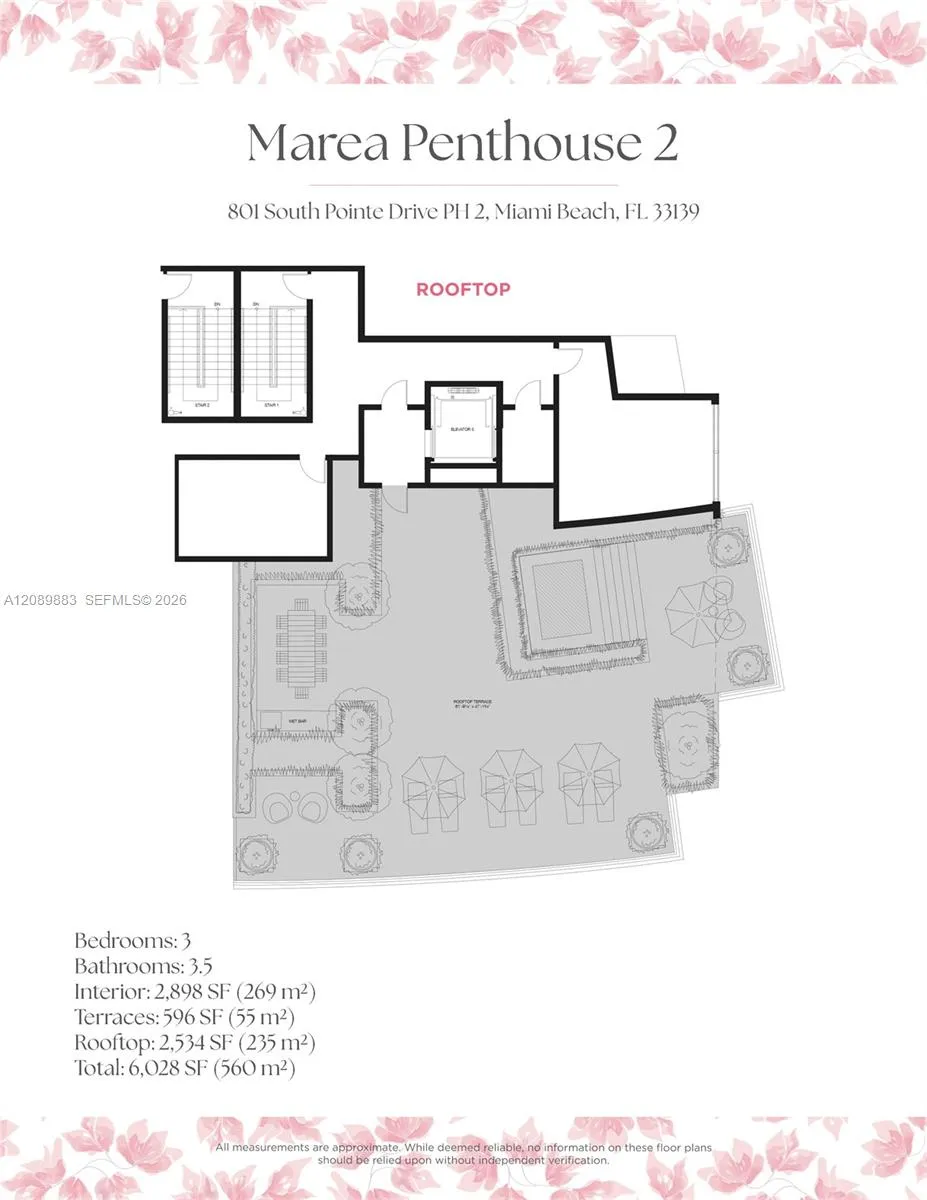 801 S Pointe Dr #602 Miami Beach, FL 33139